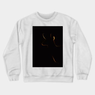 Sunset Doe - White-tailed deer Crewneck Sweatshirt